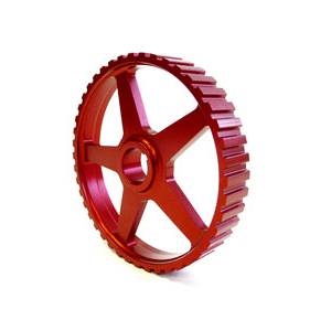 Autotech - AUTOTECH Lightweight Intermediate Shaft Pulley - RED - 8V Mk1 Mk2 Mk3