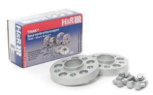 H&R Track+ DRA Wheel Spacers 5x112 20mm - 30mm (with bolts)