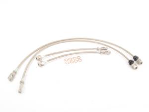 Autotech - AUTOTECH Stainless Steel Braided Brake Lines MK7 GTI 2.0T