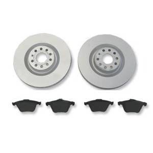 Rear 286mm OE ROTORS/MINTEX PADS KIT, Mk5 GTI/GLI 2.0T