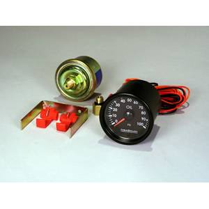 Hitachi - INDIGO 100psi OIL PRESSURE GAUGE w/ INSTALL KIT