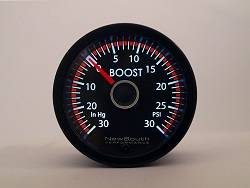 NewSouth Mk6 Mk7 Redline 30inHg 30 PSI Boost Gauge