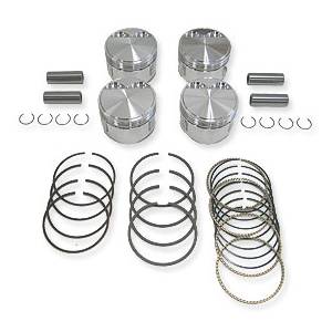JE Forged Piston Set, 82.5mm standard bore w/ 10.5:1 CR, VW 2.0T **SPECIAL ORDER**