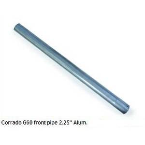 Corrado G60 front pipe 2.25" ALUMINIZED FROM DISCONTINUED exhaust kit