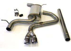 Autotech - Autotech MK7 Golf 1.8T Stainless Steel 2.5" Exhaust System