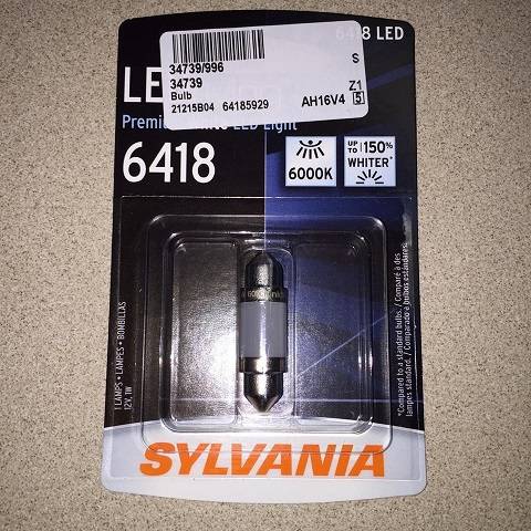 Sylvania LED Bulb 6418 37mm Festoon type