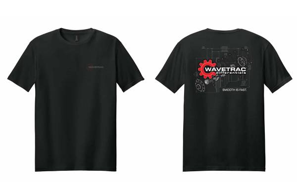 Wavetrac - Wavetrac 'Smooth is Fast' T-Shirt Black (med/large/XL)