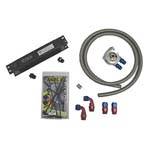 Mocal Setrab 4-cyl THERMO 10 ROW OIL COOLER KIT, BRAIDED HOSE (except Mk5 2.0T engine) - Image 2