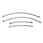 Autotech - Autotech Stainless Braided Brake Lines - 4 line set - 1998-2005 Mk4 (except R32) - Image 2