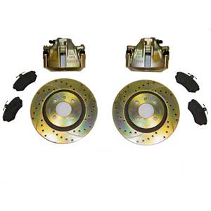 SALE - Brakes - Temporarily Unavailable - 256mm (10.1) BRAKE CONVERSION, A1 w/ Reman Calipers & OEM Rotors