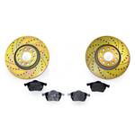 310mm REAR SPORTTUNED ROTORS/MINTEX PADS KIT, Mk5 R32 - Image 2