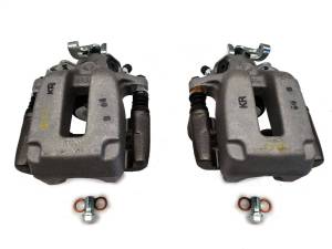 Brakes - Clubsport Rotors - Reman MK4 R32 Rear Brake Calipers & Carriers 256mm (also 337, 20th, Audi TT 8N)