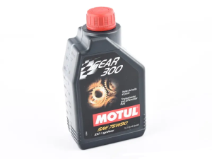 MOTUL GEAR 300 75W90 SYNTHETIC GEAR OIL, 1 LITER #105777