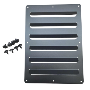 Autotech - AUTOTECH Fender Liner Intercooler Vent Plate MK4 1.8T + Universal 6" x 8.25" - Image 1