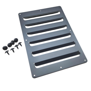 Autotech - AUTOTECH Fender Liner Intercooler Vent Plate MK4 1.8T + Universal 6" x 8.25" - Image 2